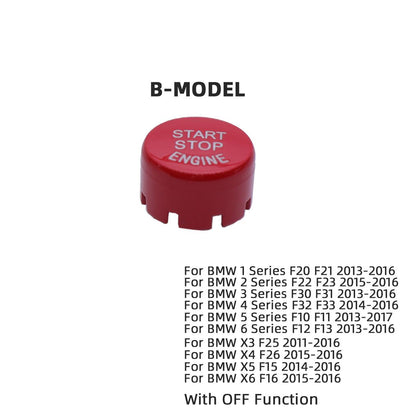 Mavlaro Start-Stop-Knopf Ersatz A/B für BMW F10/F20/F30/F32/F25/F15 2009-2017