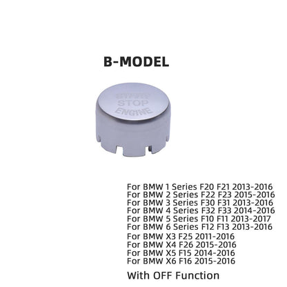 Mavlaro Start-Stop-Knopf Ersatz A/B für BMW F10/F20/F30/F32/F25/F15 2009-2017