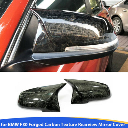 Mavlaro Echtcarbon/Forged-Carbon Spiegelkappen Ersatz für BMW F30/F31/F32/F36 & X1 E84