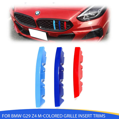 Mavlaro M-Farben Nieren-Zierstreifen für BMW Z4 G29 2019+ 13 Streben