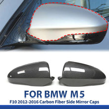 Mavlaro Echtcarbon Spiegelkappen-Overlays für BMW M5 F10 2012-2016