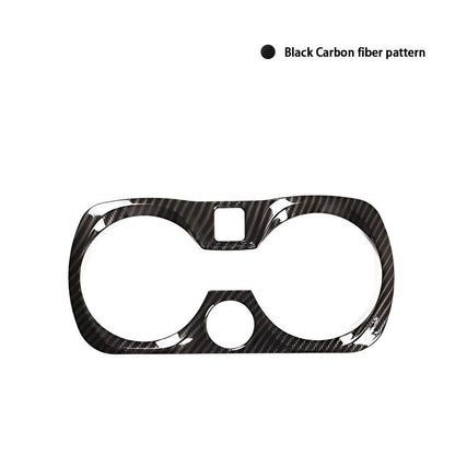 Mavlaro Carbon-Optik Getränkehalter Zierblende Mittelkonsole für BMW 3er G20