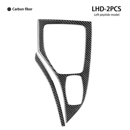 Mavlaro Echtcarbon Schaltkulisse Mittelkonsole Blenden für BMW X1 E84 2013-2015