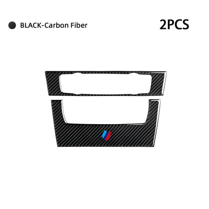 Mavlaro 5D Carbon-Optik CD-Panelblende Style B für BMW E90/E92/E93