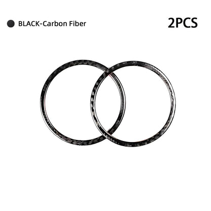 Mavlaro Echtcarbon Lautsprecherringe für BMW 3er E90/E91/E92/E93