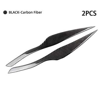 Mavlaro Scheinwerferblenden aus Echtcarbon für BMW 3er E90 Pre-LCI