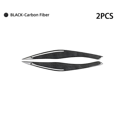 Mavlaro Scheinwerferblenden aus Echtcarbon für BMW 3er E90 LCI