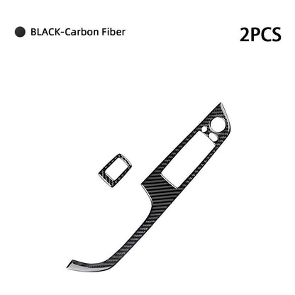 Mavlaro Fensterheberschalter-Blenden aus Echtcarbon für BMW 3er E92/E93