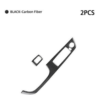 Mavlaro Fensterheberschalter-Blenden aus Echtcarbon für BMW 3er E92/E93
