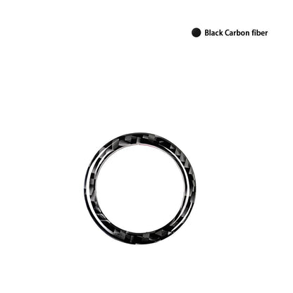 Mavlaro Start-Stopp-Knopfblende aus Echtcarbon für BMW 3er E90/E92/E93
