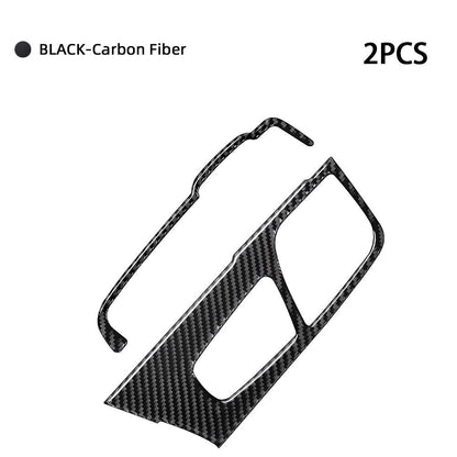Mavlaro Echtcarbon Schaltknopf-Tastenblenden 2-teilig für BMW 5er G30