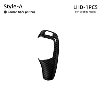 Mavlaro Schaltknauf-Abdeckung in Carbon-Optik für BMW F20-F36/F07/F10/F11/F06/F12/F13/X3-X6