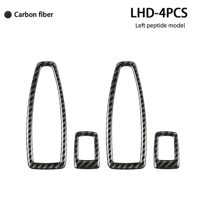 Mavlaro Carbon-Look Fensterheberschalter-Blenden 4-teilig für BMW 1er F20/F21 2012-2018
