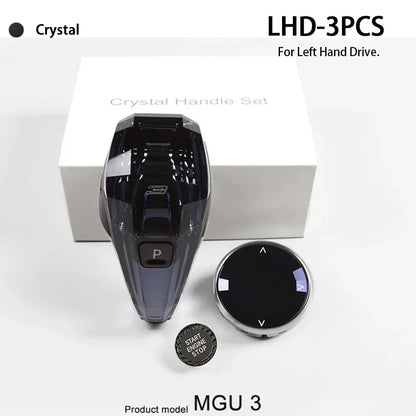 Mavlaro Crystal Gangwahlschalter & Startknopf Kit für BMW G-Serie MGU Linkslenker