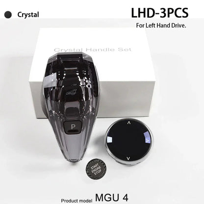 Mavlaro Crystal Gangwahlschalter & Startknopf Kit für BMW G-Serie MGU Linkslenker