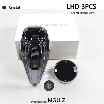 Mavlaro Crystal Gangwahlschalter & Startknopf Kit für BMW G-Serie MGU Linkslenker