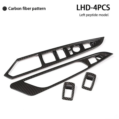 Mavlaro Fensterheberschalter-Blenden für BMW X5 F15 2014-2018 & X6 F16 2015-2019 Linkslenker