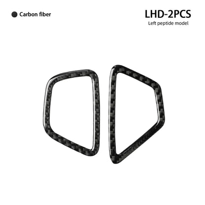 Mavlaro Echtcarbon Defroster Luftauslass Rahmen 2-teilig für BMW 5er G30/G31 2017-2023