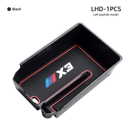 Mavlaro Mittelkonsole Organizer Ablage für BMW X3 G01 2018-2024 & X4 G02 2019-2024