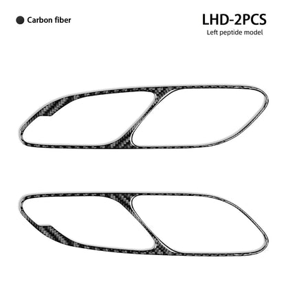 Mavlaro Echtcarbon Innentürgriff- & Hupenrahmen-Blenden für BMW 3er E46 1998-2005