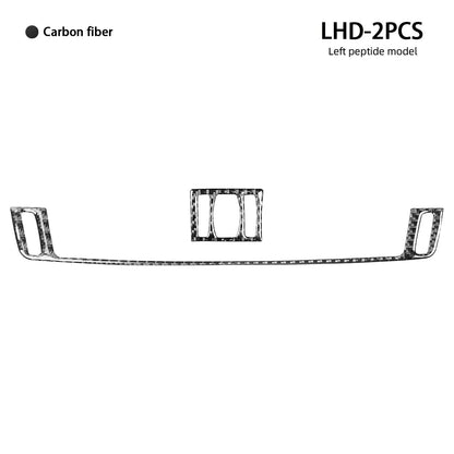 Mavlaro Echtcarbon mittlere Lüftungsdüsen-Blenden 2-teilig für BMW X5 F15/F85 & X6 F16/F86