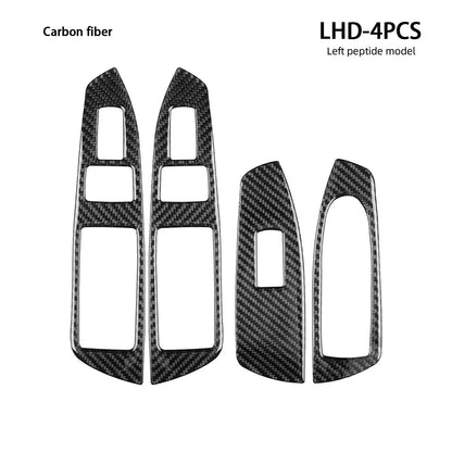 Mavlaro Echtcarbon Fensterheberschalter-Blende für BMW 7er F01 2009-2015