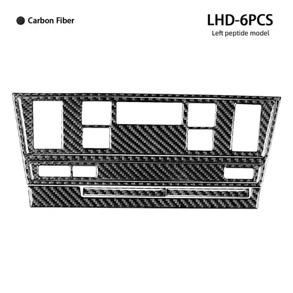 Mavlaro Echtcarbon Mittelkonsole Bedienfeld-Blenden-Set für BMW 5er E39 & M5 1998-2003