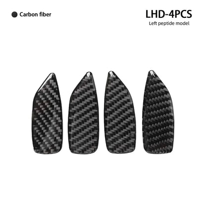 Mavlaro Echtcarbon Innentürgriffmulden-Blenden für BMW 3er E46 1998-2005