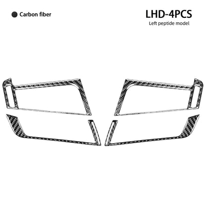 Mavlaro Echtcarbon seitliche Lüftungsdüsen-Blenden 4-teilig für BMW X5 F15/F85 & X6 F16/F86