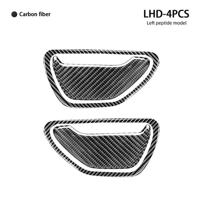 Mavlaro Echtcarbon Tür-Aschenbecher Blenden 4-teilig für BMW 5er G30/G31 2017-2023