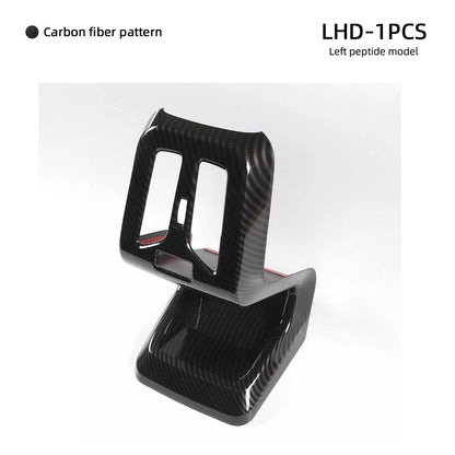 Mavlaro Fond-Luftauslass Anti-Kick Cover Carbon-Optik 3M für BMW X1 U11 2023-2024