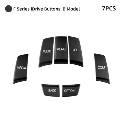 Mavlaro iDrive Tasten Ersatz 7-teilig für BMW F20/F21 F22/F23 F30/F31 F80 F82 F48