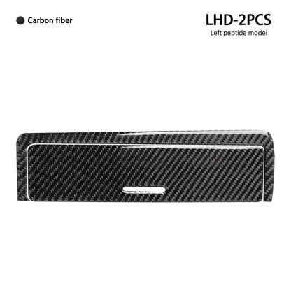 Mavlaro Echtcarbon Schaltknopf-Rahmen & CD-Blende für BMW 3er E46 1998-2004