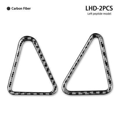 Mavlaro Echtcarbon seitliche Defroster-Lüftungsrahmen für BMW 5er E39 & M5 1998-2003