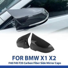 Mavlaro Echtcarbon Spiegelkappen Ersatz für BMW X1 F48/X2 F39/1er F40/2er F44/Z4 G29