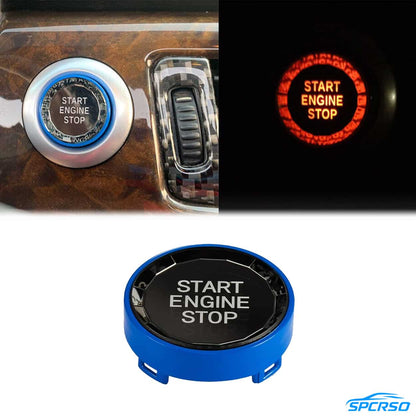 Mavlaro Kristall Start-Stop-Knopf Ersatz 23 mm für BMW E90/E91/E92/E93/E60/E70/E71