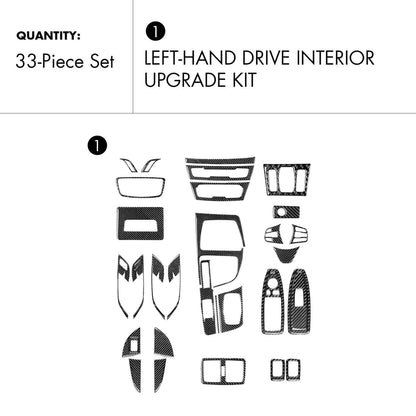 Mavlaro Echtcarbon Innenraum-Blenden Kit für BMW X1 F48 & X2 F39 2016-2021