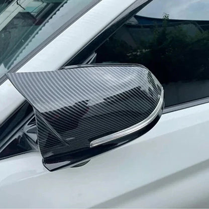 Mavlaro Echtcarbon Spiegelkappen Ersatz für BMW X1 F48/X2 F39/1er F40/2er F44/Z4 G29