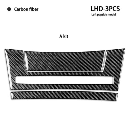 Mavlaro Echtcarbon Sitzheizung-Tastenblende A-Kit für BMW 5er E60 2004-2007