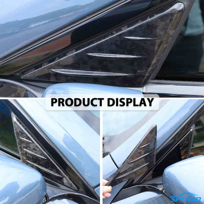 Forged Inner Door Triangle A Pillar Cover Trim For BMW 8 Series G14/15 G16 19-22