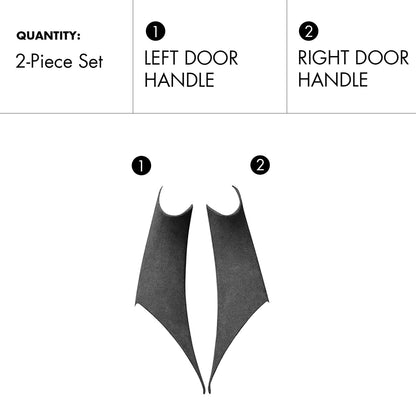 Mavlaro Suede Alcantara Interior Door Handle Cover Protect – BMW 3/4 Series F30-F36 2013-2018, 2/4 Pc Set
