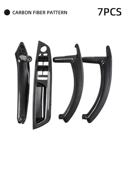 Mavlaro Innentürgriff Ersatzteil 7-teilig aus Echtleder für BMW X5 E70 & X6 E71/E72 2007-2014