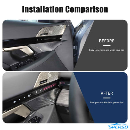 Mavlaro Echtcarbon Türgriff-Panel Blenden für BMW 5er G60/i5 ab 2024