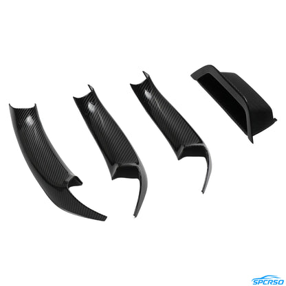 Mavlaro Innentürgriff-Abdeckungen 4-teilig ohne Türverkleidungsausbau für BMW X3 F25 2011-2017 & X4 F26 2014-2018