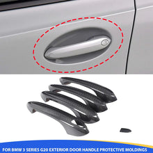 Mavlaro Türgriffmulden-Schutzblenden Carbon-Look für BMW G20/G30/X3/X4/X5 2020-2025