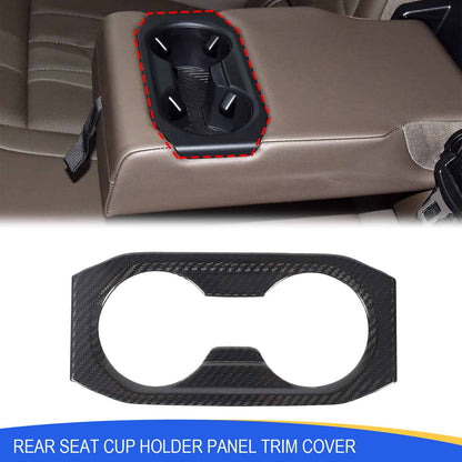 Mavlaro Echtcarbon hintere Cupholder-Blende für BMW 5er G60/i5 ab 2024