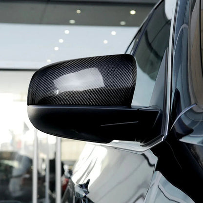 Mavlaro Echtcarbon Spiegelkappen-Overlays für BMW X5 E70 & X6 E71 2007-2013