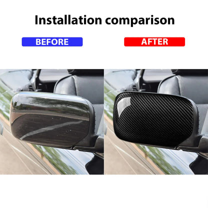 Mavlaro Dry-Carbon Spiegelkappen-Overlays für BMW 3er E36 1991-1997