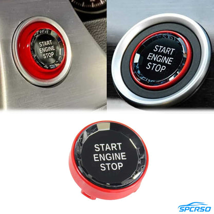 Mavlaro Kristall Start-Stop-Knopf Ersatz 23 mm für BMW E90/E91/E92/E93/E60/E70/E71