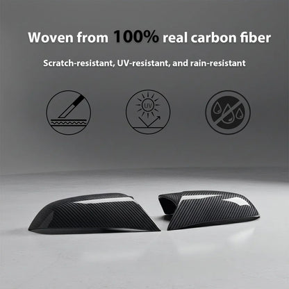 Mavlaro Echtcarbon/Forged-Carbon Spiegelkappen Ersatz für BMW F30/F31/F32/F36 & X1 E84